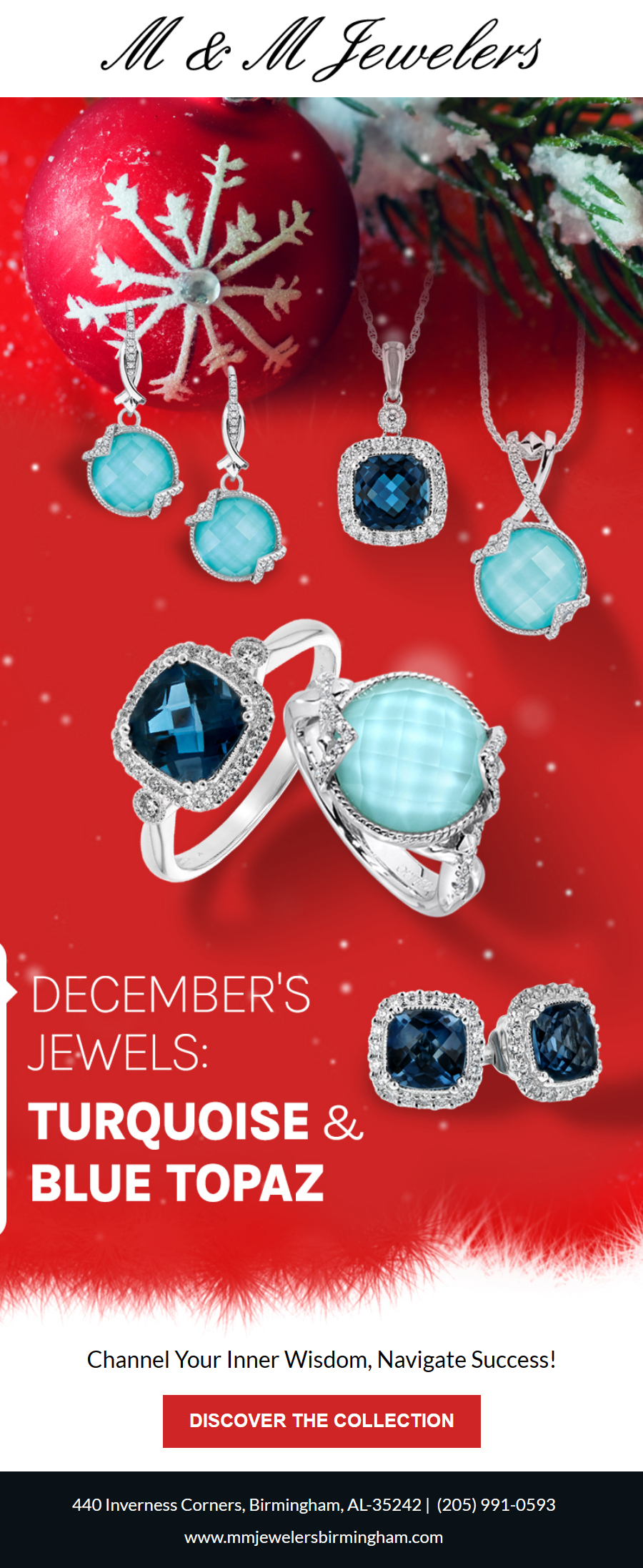 December Birthstone: Turquoise and Blue Topaz