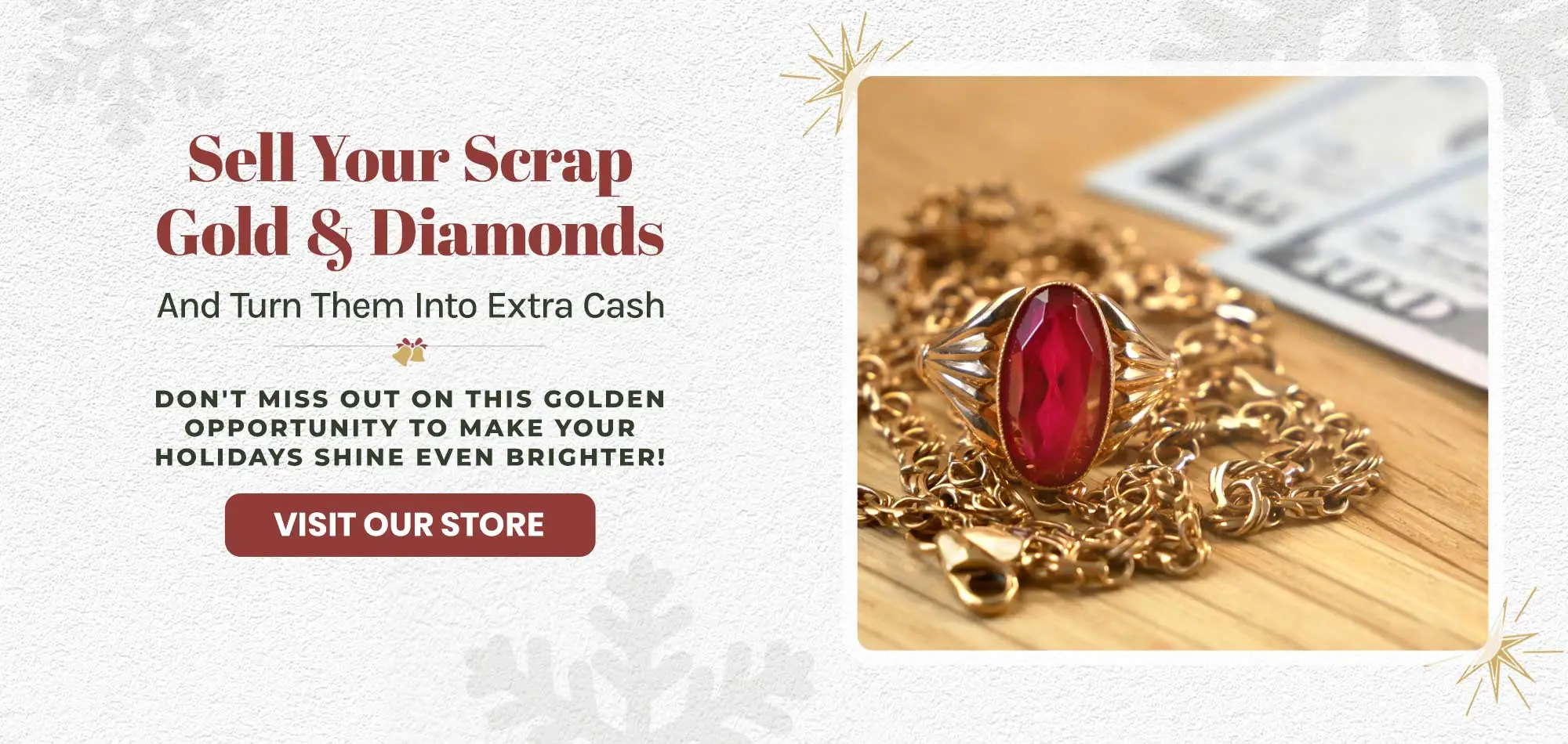 Gold And Diamonds Buying At M And M Jewelers