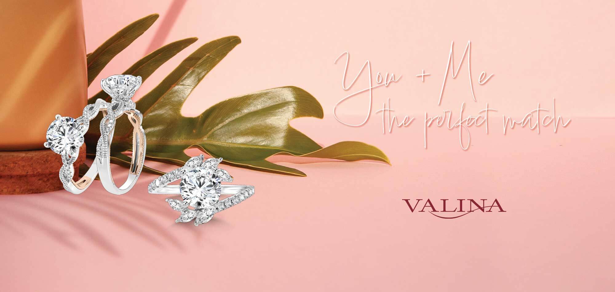 Valina Engagement Ring Collection at M&M Jewelers